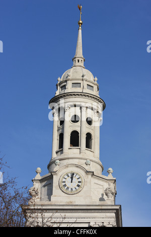 Alfege St è la parrocchia anglicana chiesa nel centro di Greenwich. Foto Stock