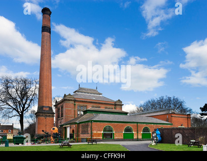 Abbey Pumping Station museum, Leicester, Leicestershire, England, Regno Unito Foto Stock