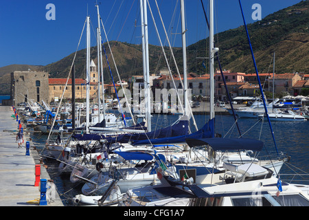 L'Italia, la Campania, il Parco Nazionale del Cilento, Acciaroli Foto Stock