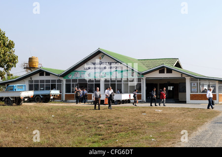Xieng Khouang edificio aeroportuale Phonsavan laos Foto Stock