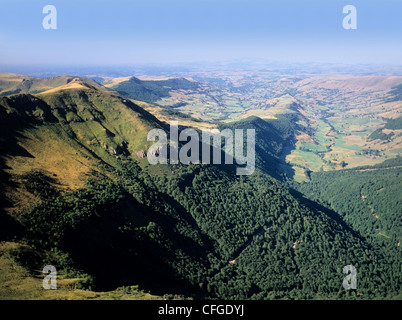 Auvergne del massiccio centrale della Francia Foto Stock