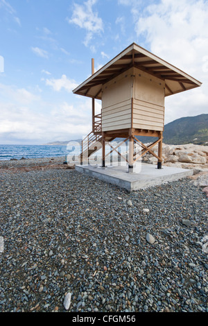 Bagnino casa di Pomos beach, distretto di Paphos, Cipro Foto Stock