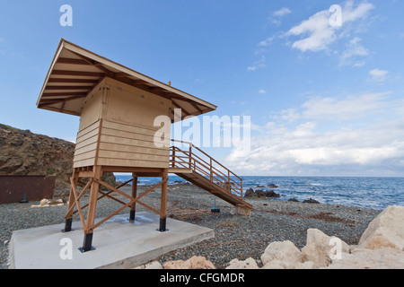 Bagnino casa di Pomos beach, distretto di Paphos, Cipro Foto Stock