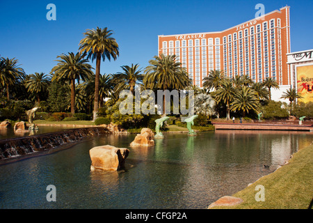 TI hotel e casino,Las Vegas, Nevada, Stati Uniti d'America Foto Stock