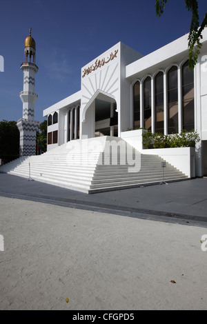 Il Centro Islamico, denominato ufficialmente Masjid-al-Sultan Muhammad Thakurufaanu Al Auzam, maschio, Maldive Foto Stock