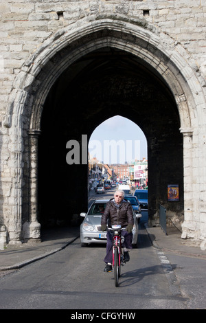 Canterbury Kent REGNO UNITO Westgate Towers Foto Stock