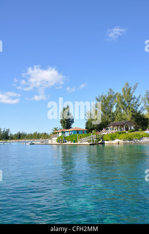 UNEXSO Delfinario di Freeport, Bahamas Foto Stock