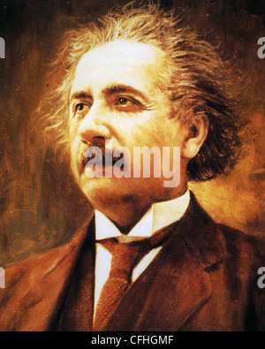 ALBERT EINSTEIN (1879-1955) German-born theoretical physicist Foto Stock