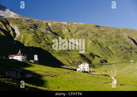 L'Italia, la Lombardia, il Parco Nazionale dello Stelvio, Alpi Braulio Plateau Foto Stock