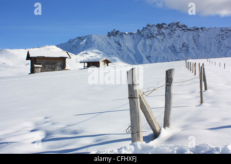 Alpe di Siusi / Alpe di Siusi Alto Adige - Italia Foto Stock