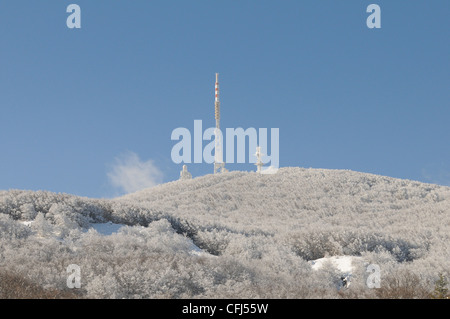 Viste delle montagne innevate di Sellata Arioso Foto Stock