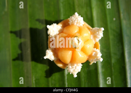 Thai dessert , Jah Mongkhut o Royal Crown Foto Stock