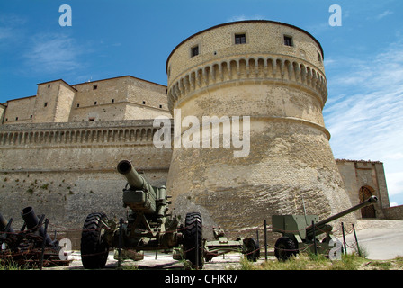 San Leo, Castello, Emilia Romagna, Italia, Europa Foto Stock