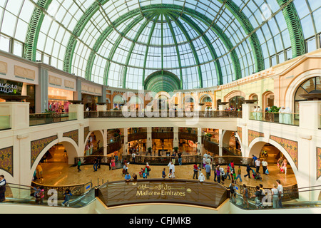 Centro Commerciale Mall of the Emirates interno, Dubai, Emirati Arabi Uniti, Medio Oriente Foto Stock