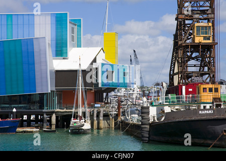 Museo Marittimo Nazionale, Auckland, Isola del nord, Nuova Zelanda, Pacific Foto Stock