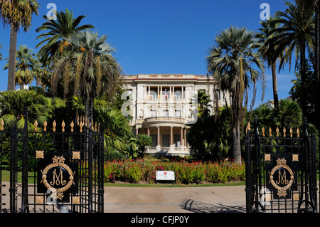 Musee (Museum) Massena, Promenade des Anglais, Nizza, Alpes Maritimes, Provenza, Cote d'Azur, Costa Azzurra, Francia, Europa Foto Stock