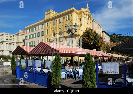 Place Charles Felix, Costa Azzurra, Francia, Europa Foto Stock