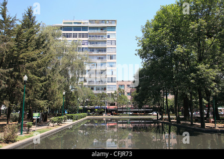 Polanco, quartiere di lusso, Città del Messico, Messico, America del Nord Foto Stock