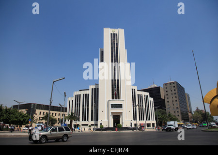 Lotteria nazionale edificio, Paseo de la Reforma, Reforma, Città del Messico, Messico, America del Nord Foto Stock