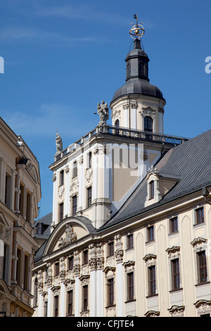 Università, Città Vecchia, Wroclaw, Slesia, Polonia, Europa Foto Stock