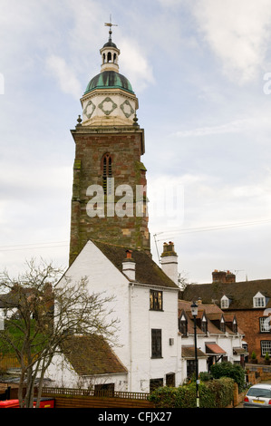 La chiesa Pepperpot torre, ora utilizzato come un centro culturale in Upton su Severn, Worcestershire, Regno Unito Foto Stock