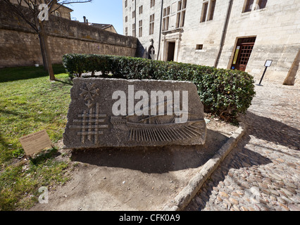 Aigues Mortes (Gard,Francia) Huguenot's Memorial Foto Stock
