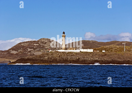 A Ardnamurchan Faro sulla punta occidentale di a Ardnamurchan nelle Highlands occidentali della Scozia Foto Stock