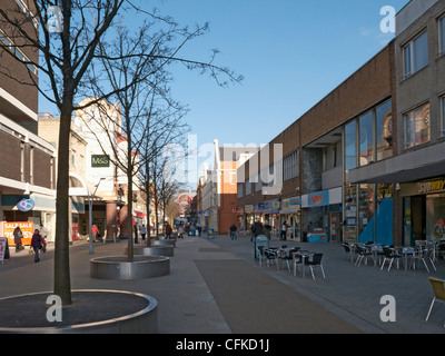 Redhill Surrey High Street Foto Stock