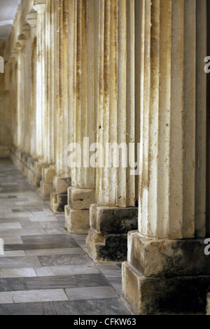 Il greco antico pilastro Foto Stock