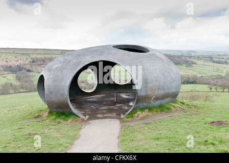 L Atomo Panopticon in Lancashire, Inghilterra Foto Stock