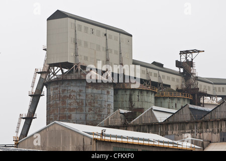 La Tata di carbonato di sodio di pianta a Winnington, Cheshire Foto Stock