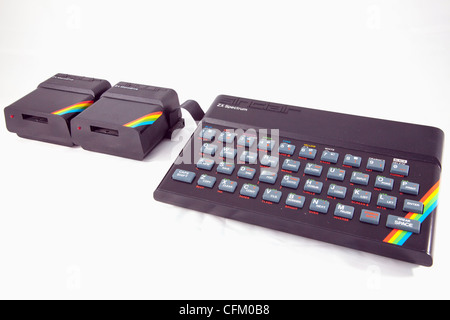 Il Sinclair ZX Spectrum, ZX Microdrive, ZX Interfaccia 1 Foto Stock