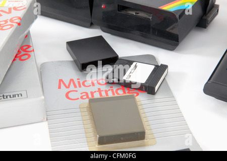 ZX Microdrive cartucce Sinclair Foto Stock