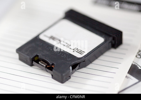 Microdrive Sinclair cartuccia DOF poco profondo Foto Stock