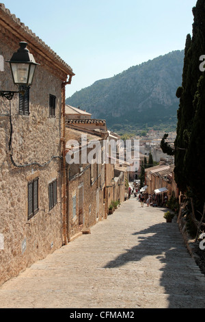 Calvario passi, Pollenca, Maiorca, isole Baleari, Spagna, Europa Foto Stock