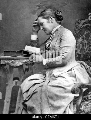 ELIZABETH GARRETT Anderson (1836-1917) medico inglese e femminista circa 1888 Foto Stock