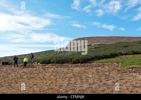 Vulcano Buono, Vulcano Buono, Mall con giardino sul tetto a Nola, Renzo Piano Building Workshop architetti, Napoli, campania, Italy Foto Stock