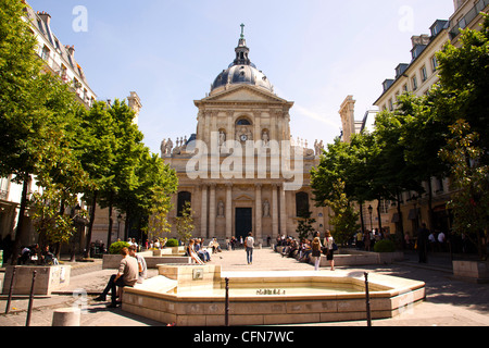 La Sorbona di Parigi Francia Foto Stock