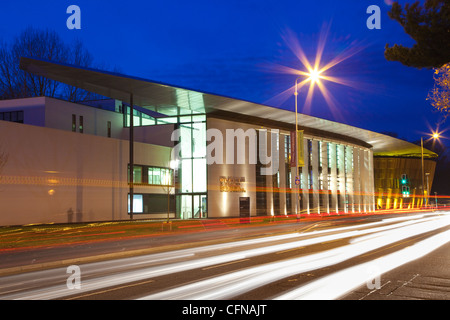 Royal Welsh College of Music and Drama Edificio, Cardiff, Galles del Sud, Wales, Regno Unito, Europa Foto Stock