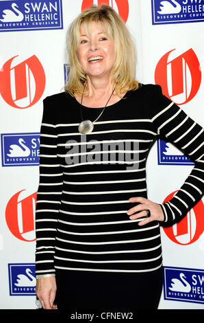 Julia Somerville "Oldie of the Year Awards 2011" al Simpson nel filamento di Londra - Inghilterra - 10.02.11 Foto Stock