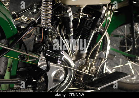 1937 Crocker grande serbatoio V-Twin motociclo Foto Stock