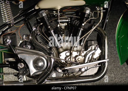 1937 Crocker grande serbatoio V-Twin motociclo Foto Stock