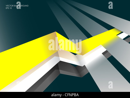 Abstract sfondo geometrico. Formato vettoriale. Foto Stock