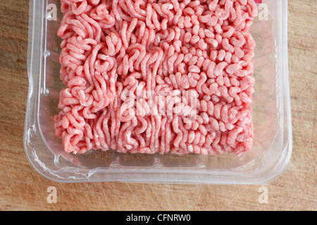 Carne macinata di manzo Foto Stock