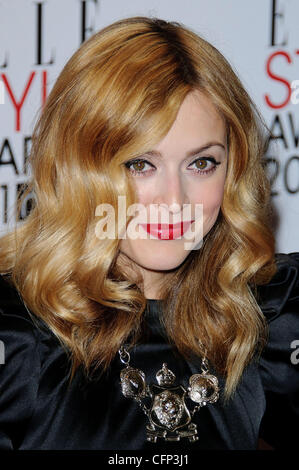 Fearne Cotton ELLE Style Awards 2011 tenutasi presso il Grand Connaught Rooms - arrivi a Londra, Inghilterra - 14.02.11 Foto Stock