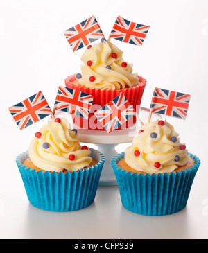 BRITISH celebrazione tortine Foto Stock