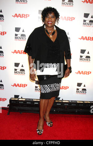 Loretta Devine AARP la rivista della decima edizione di film per adulti Awards tenutosi presso il Beverly Wilshire Hotel - Gli arrivi di Los Angeles, California - 07.02.11 Foto Stock