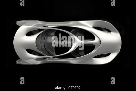 Mercedes-Benz festeggia i 125 anni di scultura con una nuova scultura è stata svelata per celebrare il 125° anniversario dell'originale Mercedes-Benz brevetto per il motore a gas auto. Il gigante di auto la società ha creato una scultura che ha cominciato la vita come dati in un Foto Stock