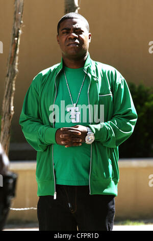 Tracy Morgan riprese in posizione per lo show televisivo "Roccia 30' in Astoria, Queens New York City, Stati Uniti d'America - 14.09.10 Foto Stock