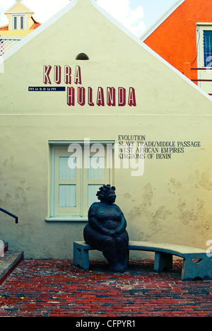 Esterno del Kura Hulanda Museum, Willemstad. Foto Stock